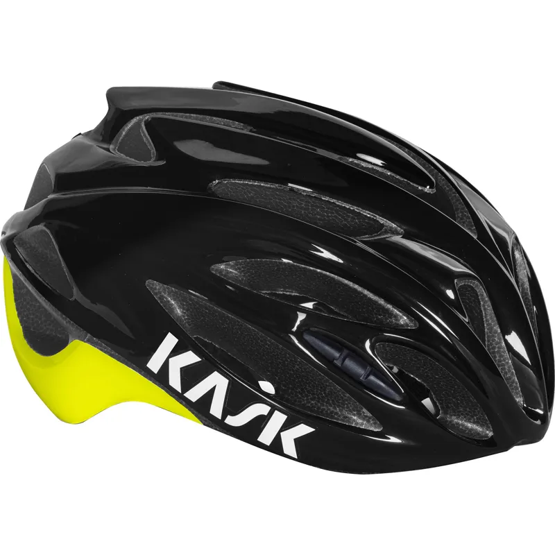 Kask Rapido Black/Yellow Flou